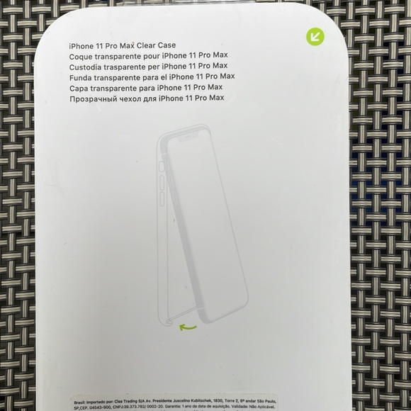 ⚜️IPhone 11 Pro Max Clear Silicone Phone Case! NWT! - Picture 3 of 5